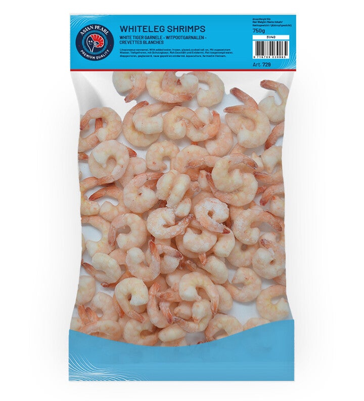 Vannamei Garnalen 31/40  1KG Artr: 729