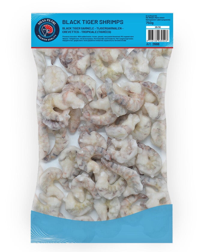 Black Tiger Garnalen 26/30 (Art: 2698)