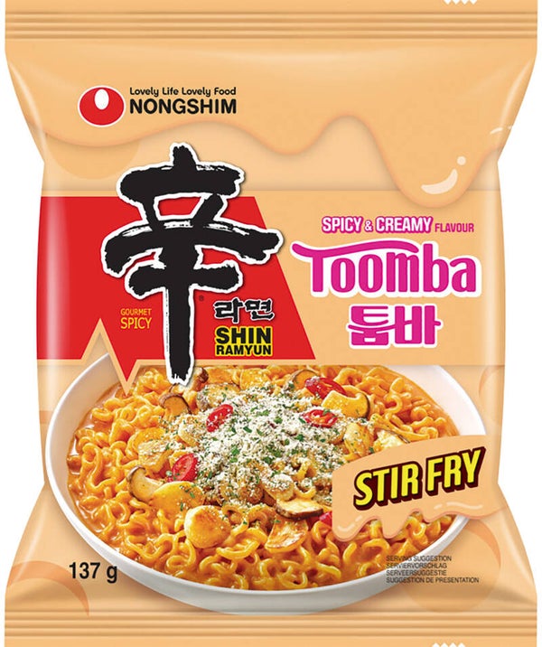 Instant Noedels Shin Ramyun Toomba – Zuid-Korea