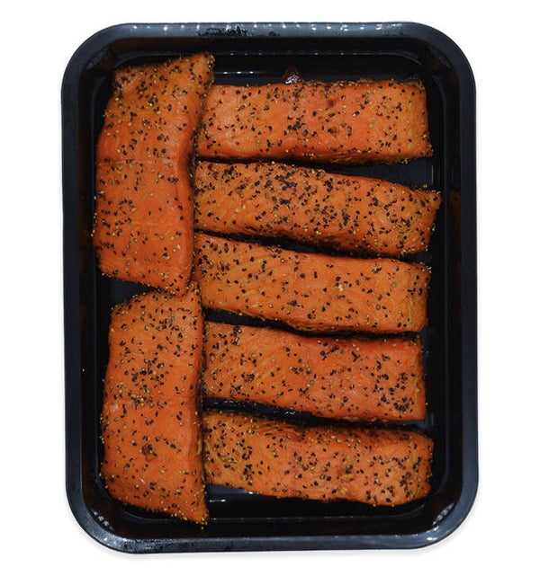 Heet Gerookte Zalmmoten – peper