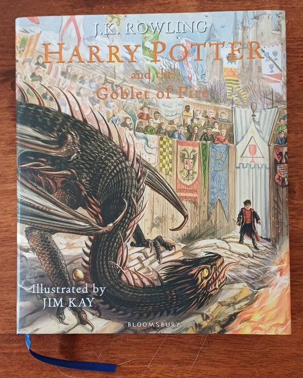 Harry Potter and the Goblet of Fire - by JK Rowling. Illustrated by Jim Kay