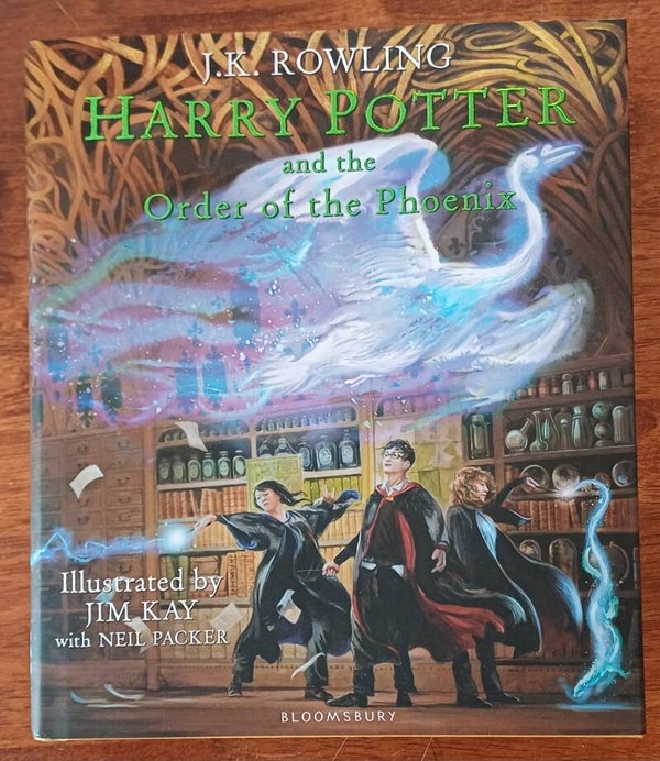 Harry Potter and the Order of the Phoenix - by JK Rowling. Illustrated by Jim Kay with Neil Packer