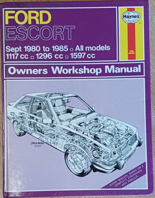 Haynes Owners Workshop Manual Ford Escort