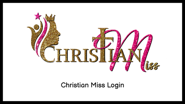 Christian Miss-State Sash