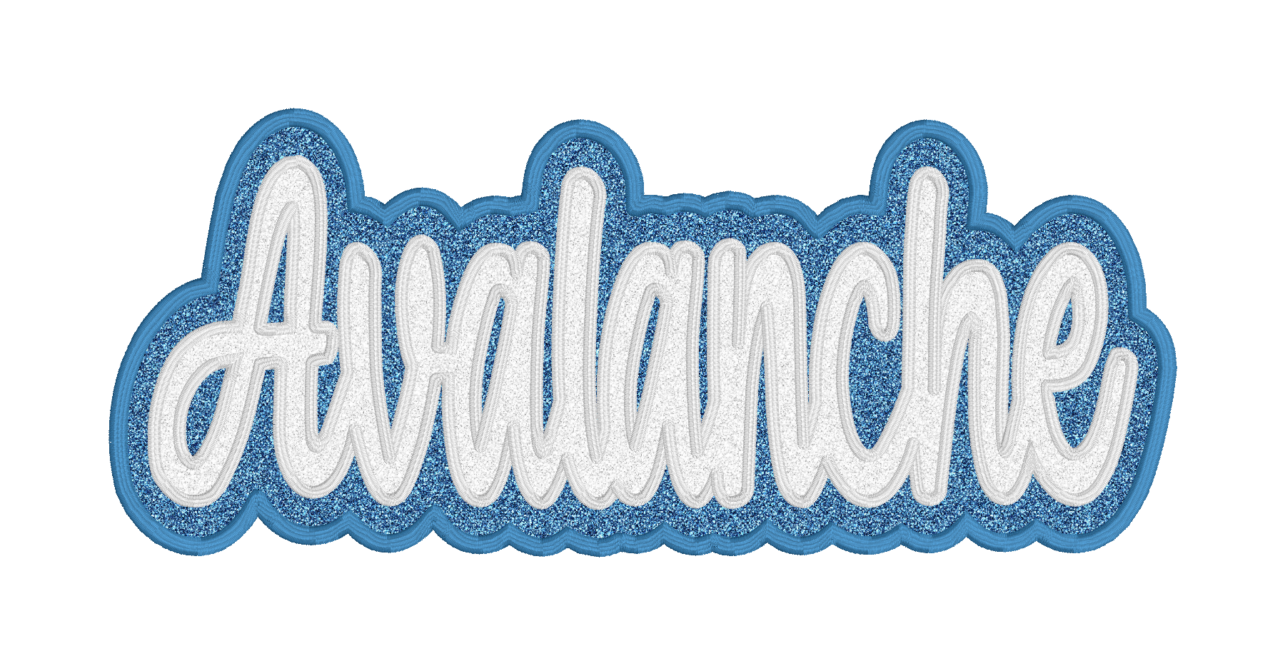 AVALANCHE-Double Layer Applique