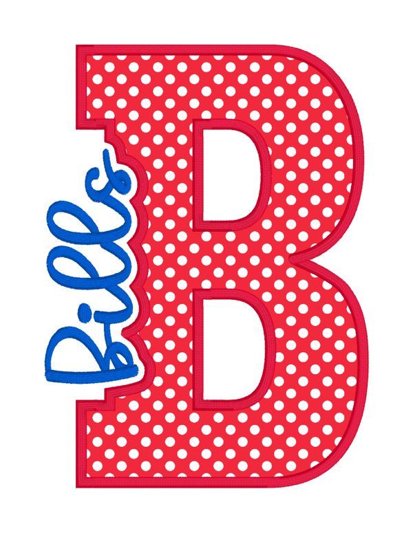 Knockout Applique-Bills