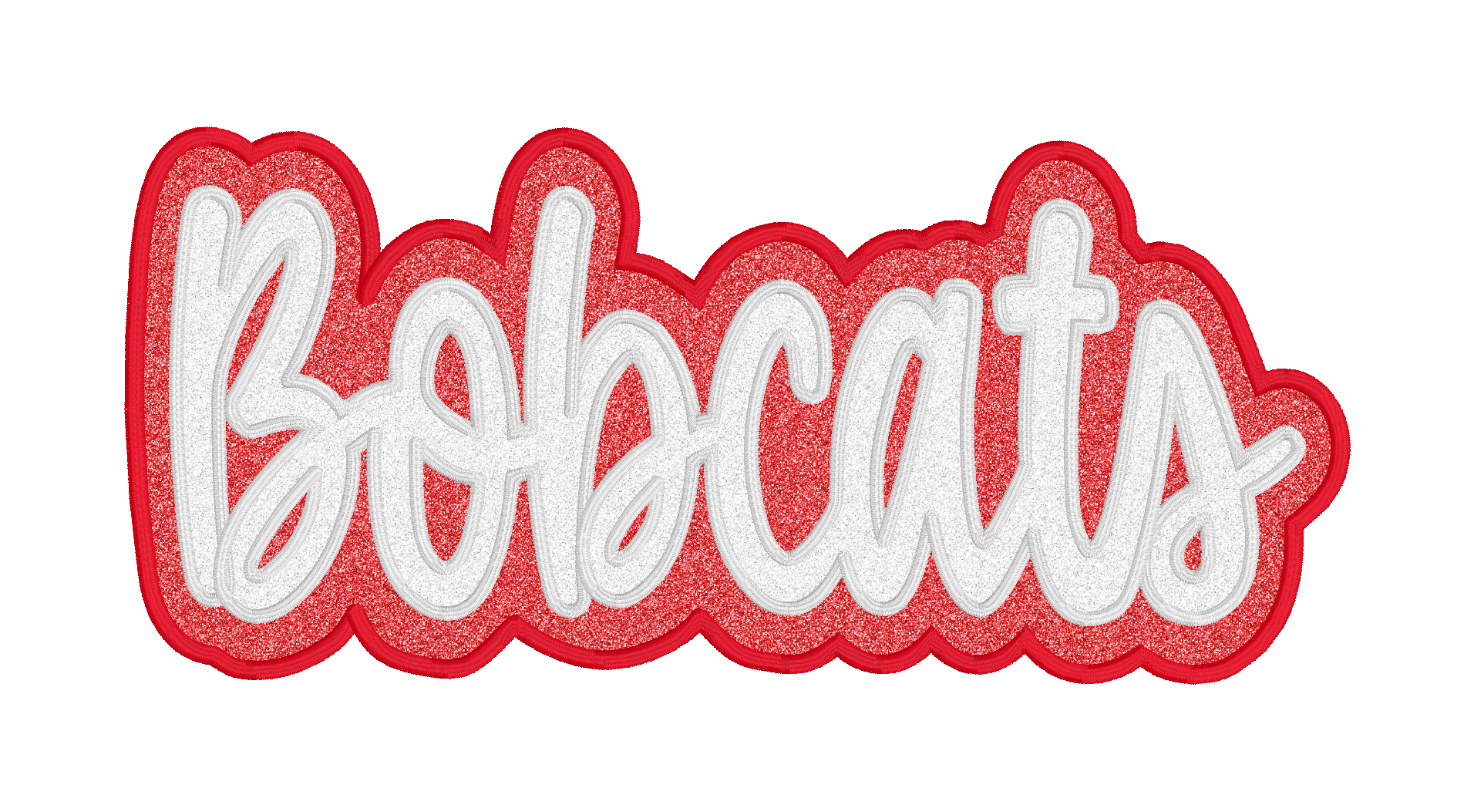 BOBCATS-Double Layer Applique