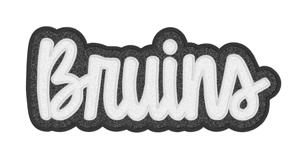 BRUINS-Double Layer Applique