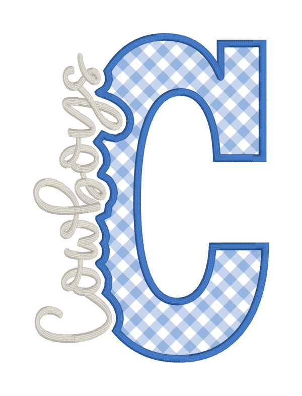 Knockout Applique-Cowboys