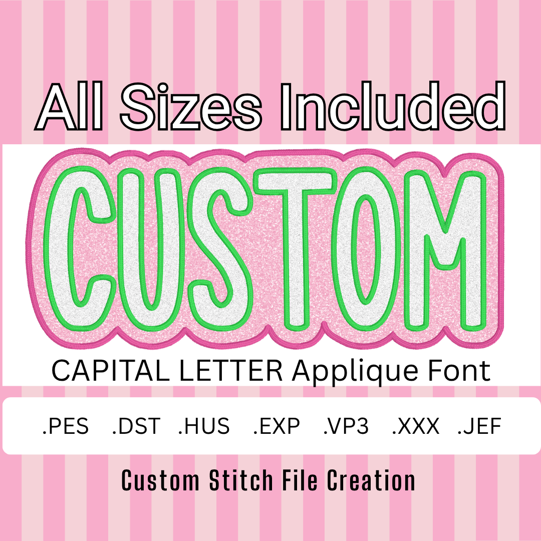 CUSTOM CAPITAL-double layer applique design