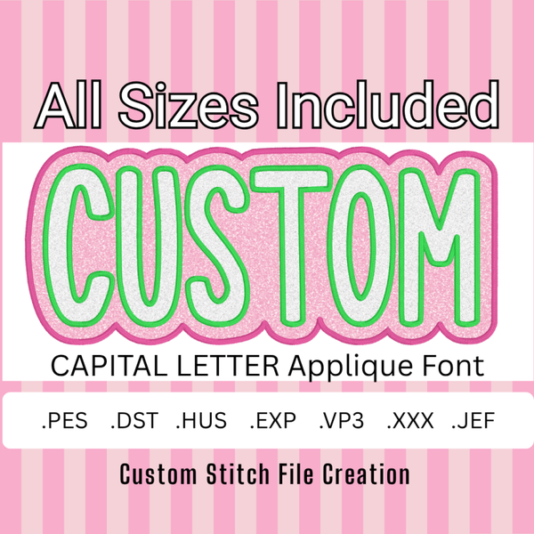 CUSTOM CAPITAL-double layer applique design