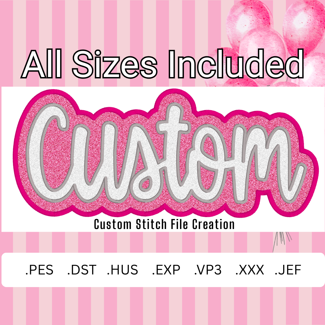 CUSTOM double layer applique design