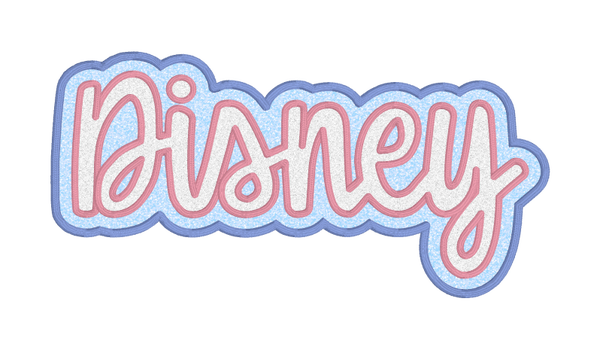 DISNEY-Double Layer Applique