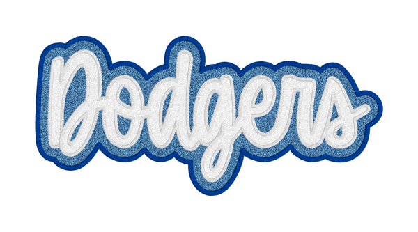 DODGERS-Double Layer Applique