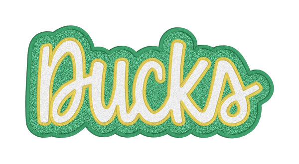 DUCKS-Double Layer Applique