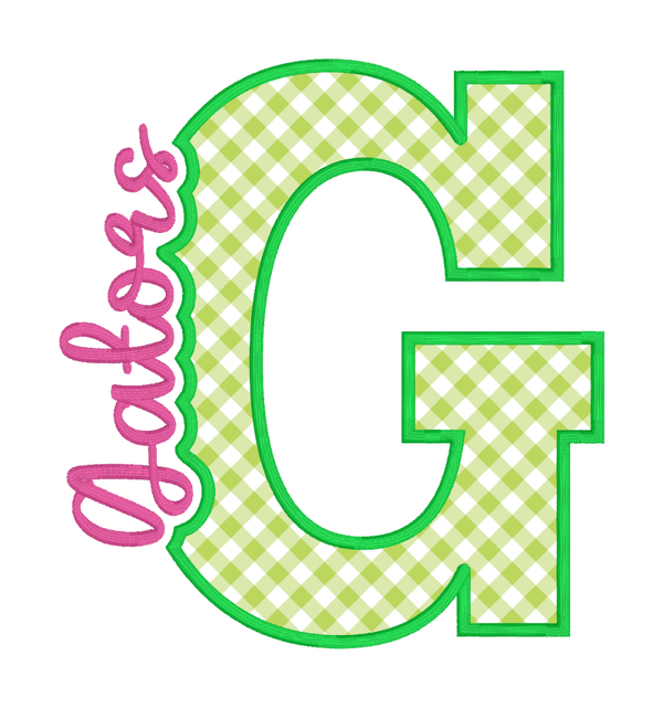Knockout Applique-Gators