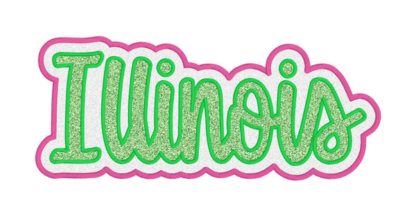 Illinois-Double Layer Applique