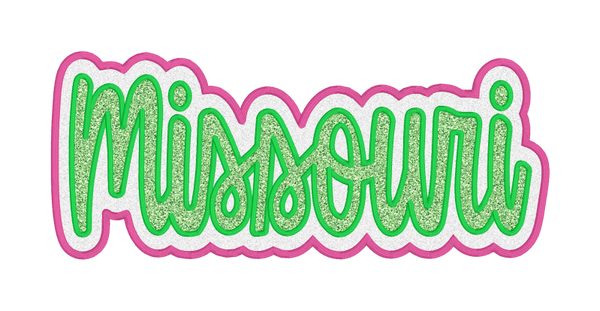 Missouri-Double Layer Applique
