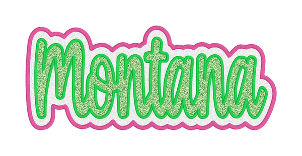Montana-Double Layer Applique