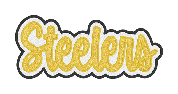 STEELERS-Double Layer Applique