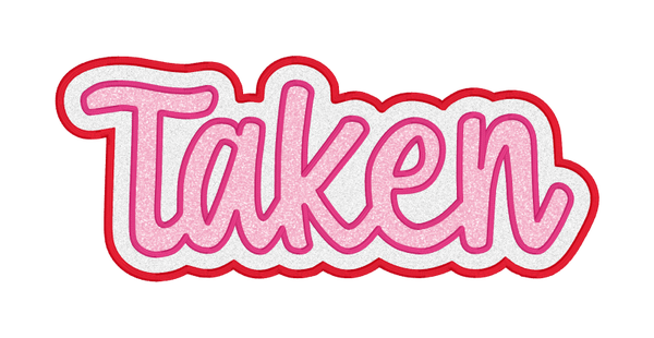 Taken-Double Layer Applique