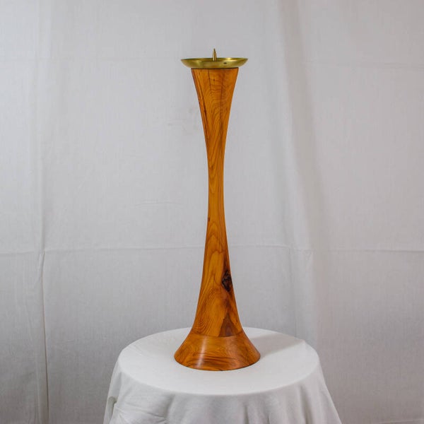 Kandelaar - groot formaat - Taxushout