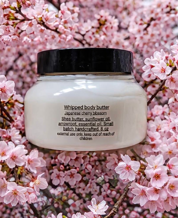 Whipped body butter  { Japanese cherry blossom }