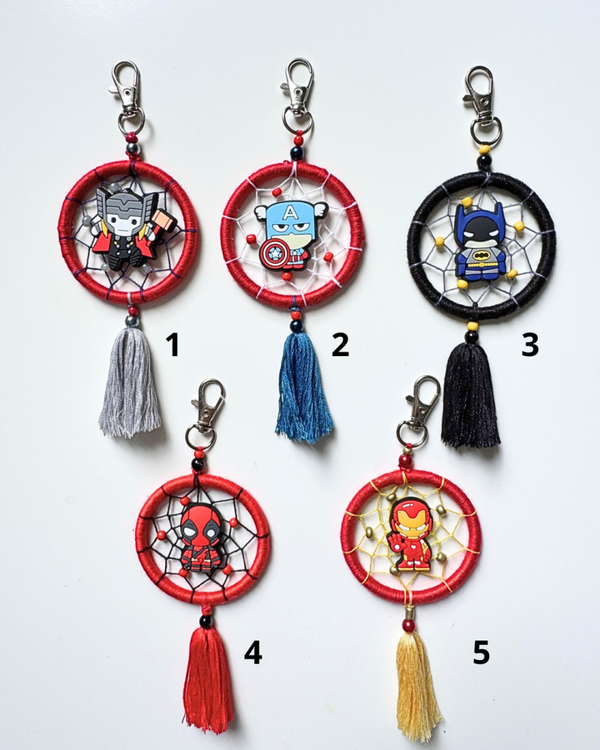 Les porte-clefs Marvel