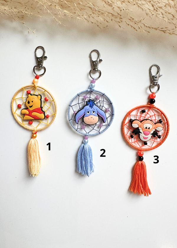 Les porte-clefs Winnie & ses amis