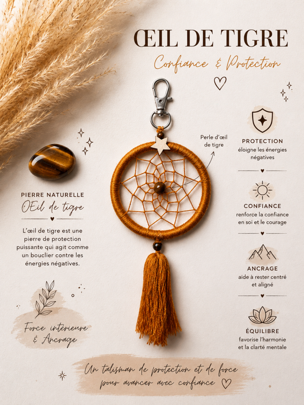 Confiance & Protection - ŒIL DE TIGRE