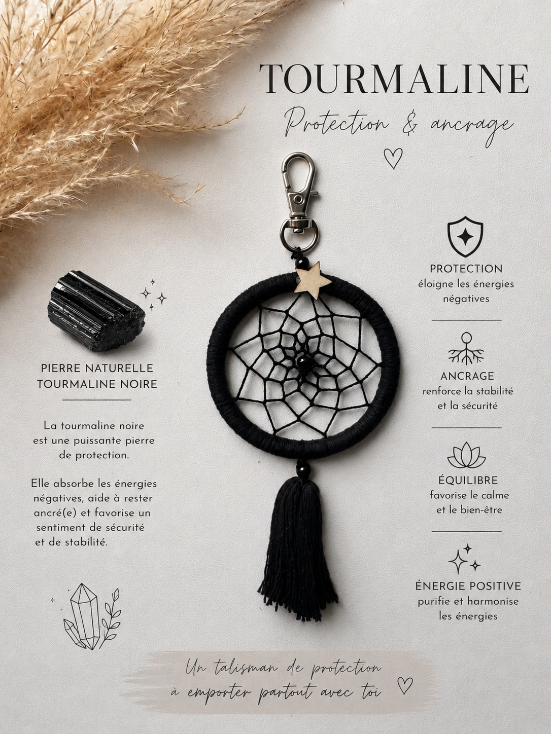 Protection & Ancrage - TOURMALINE