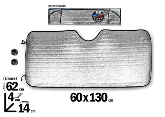 PARASOL COCHE ALUMINIO 60x130cm