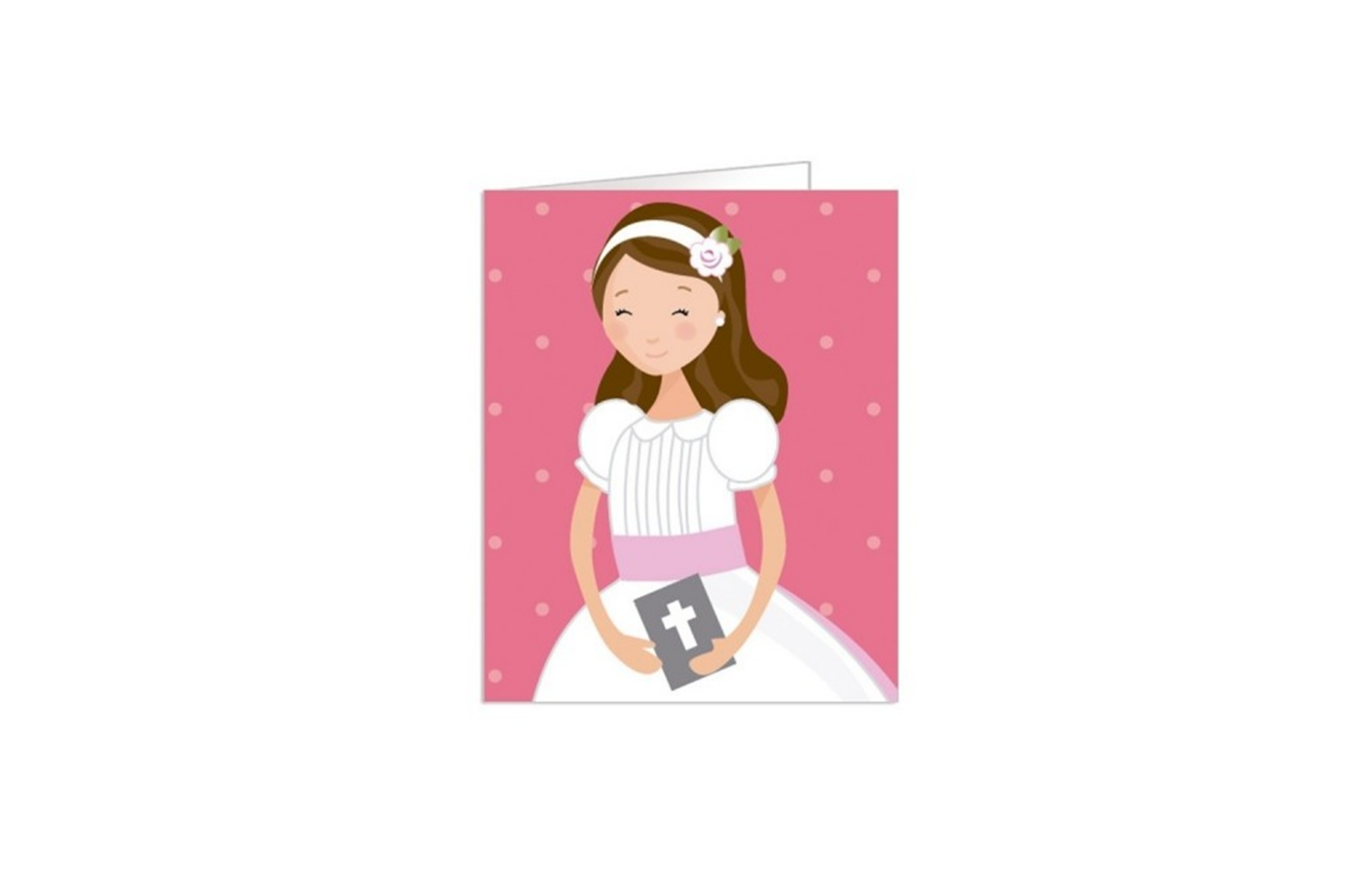 ETIQUETAS IMPRIMIBLES COMUNION NIÑA 90ud