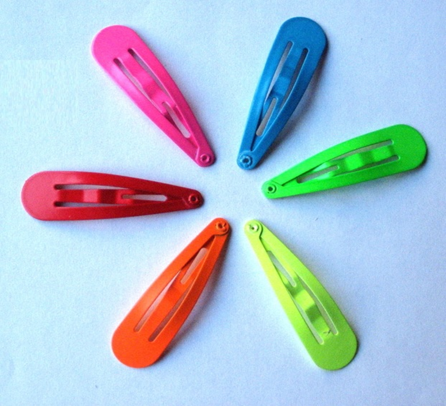 CLIP PELO COLORES 10ud BLISTER (12)