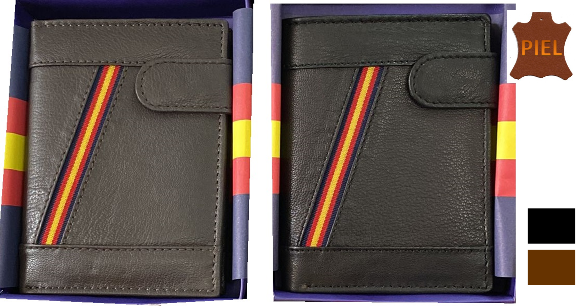 CARTERA CRO. PIEL ESPAÑA MONEDERO 11x8cm