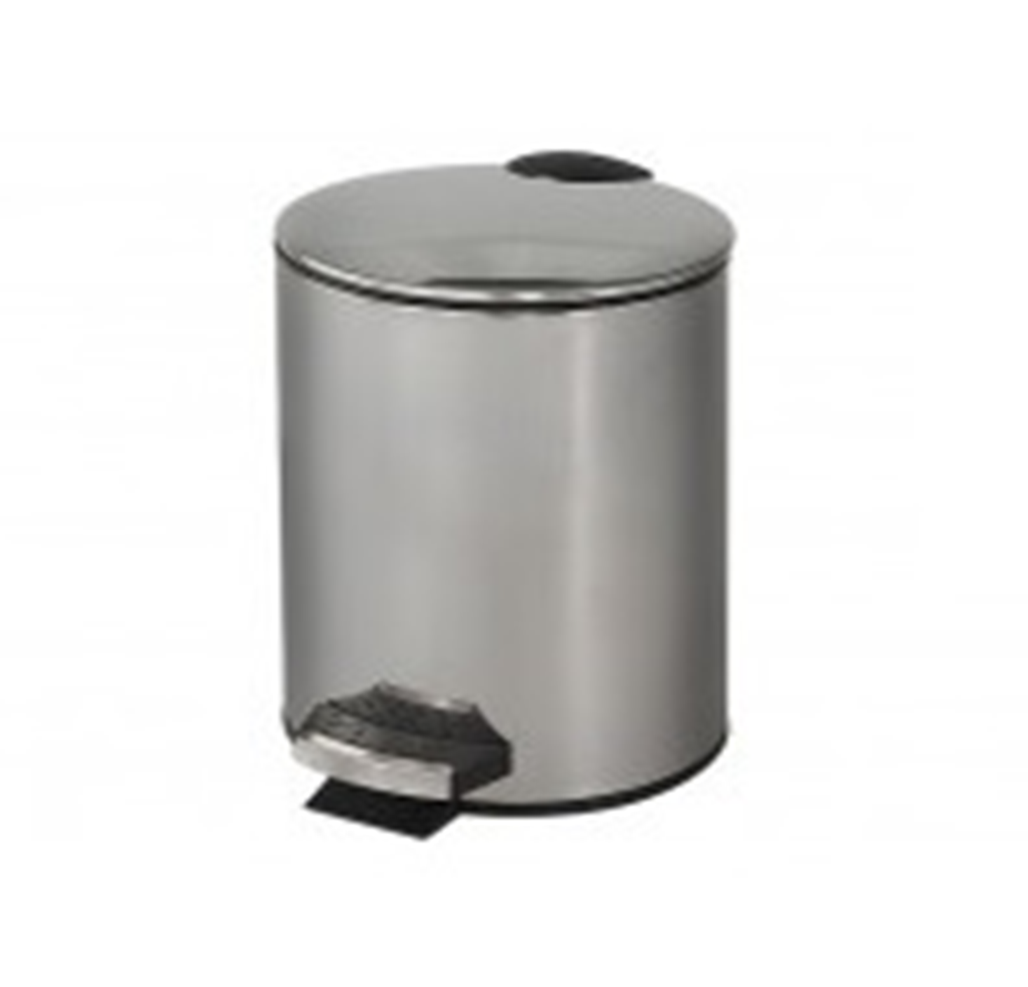 PAPELERA PEDAL INOX. 3 LITROS