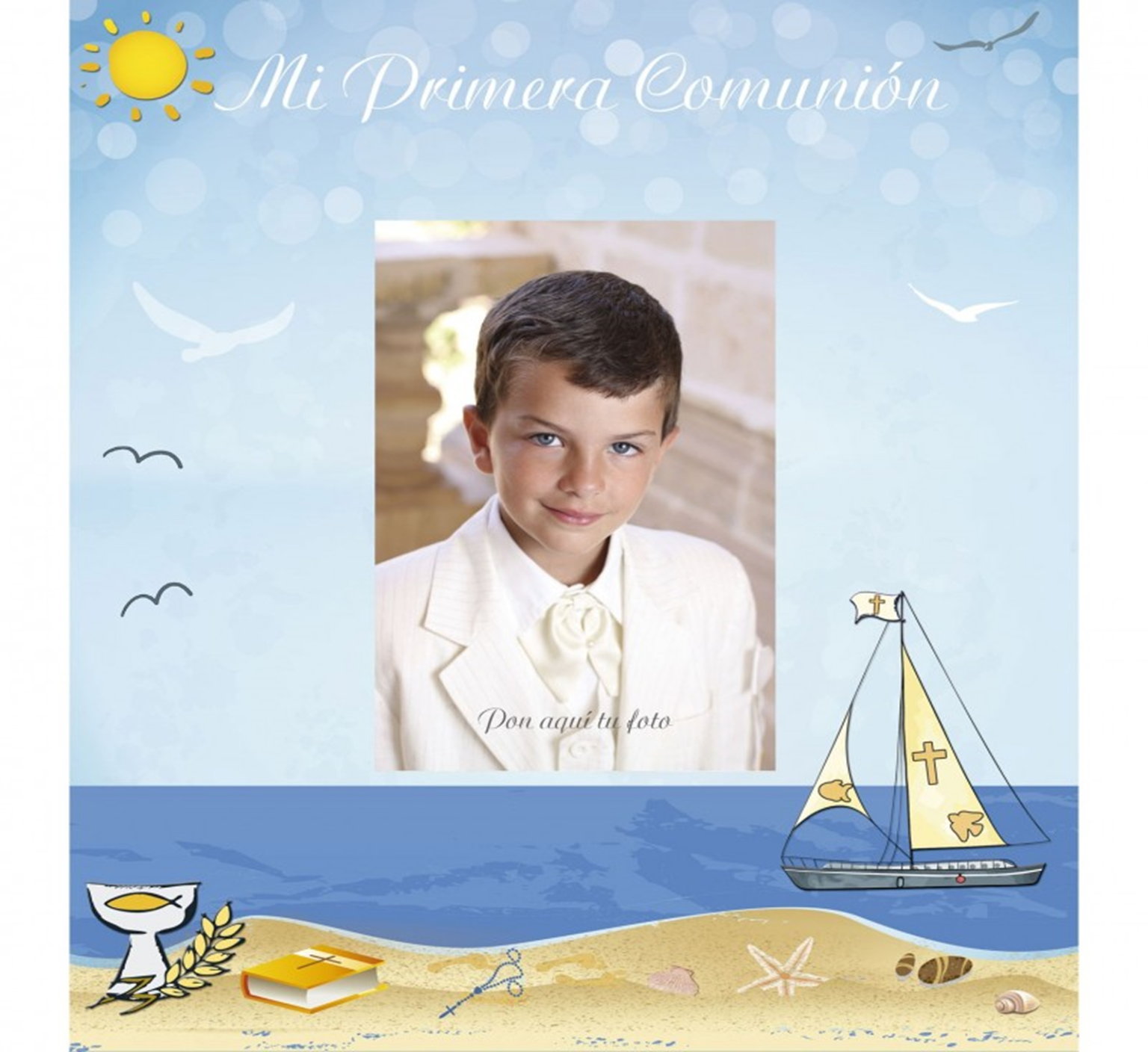 LIBRO FIRMAS COMUNION NIÑO