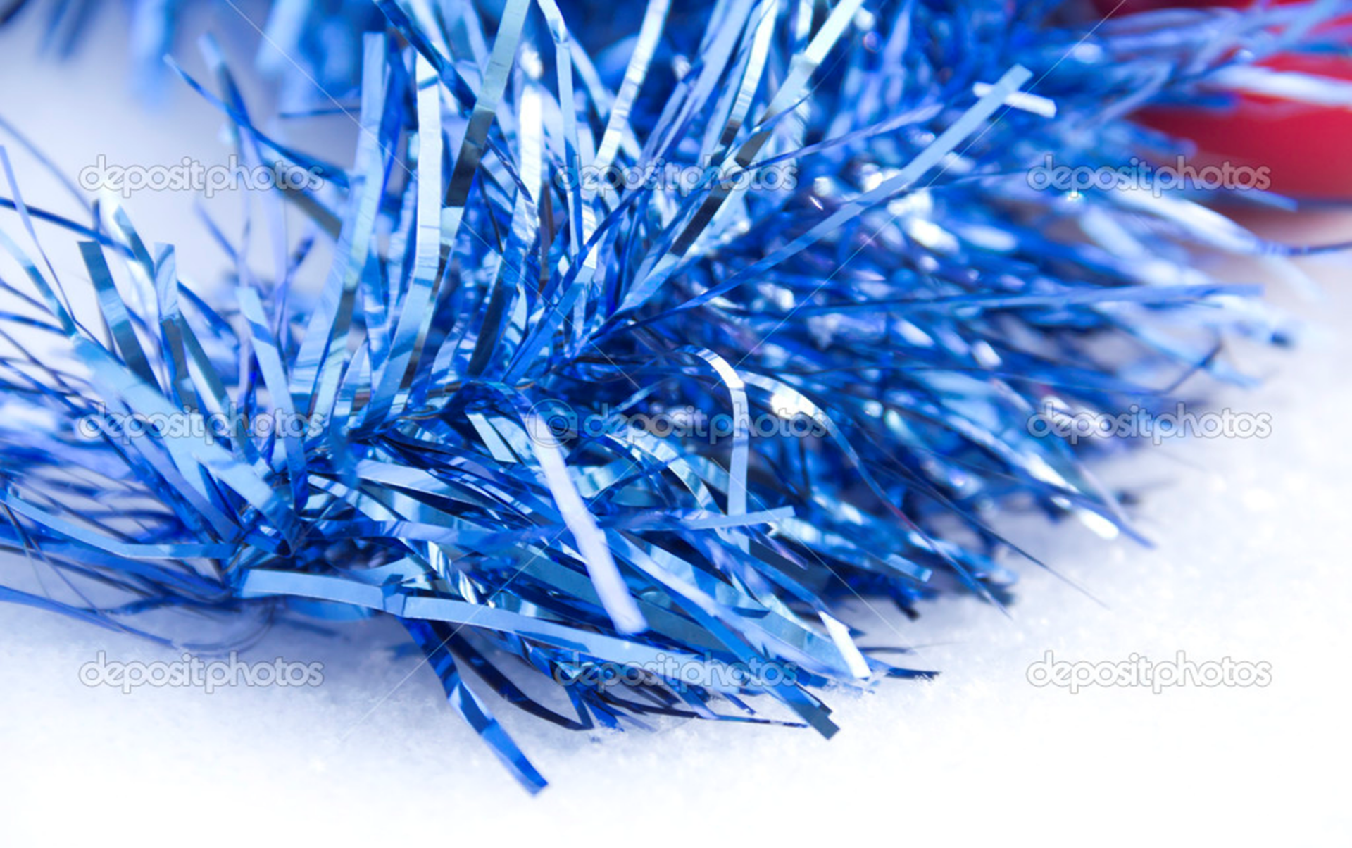 ESPUMILLON NAVIDAD AZUL 1,5m (24)