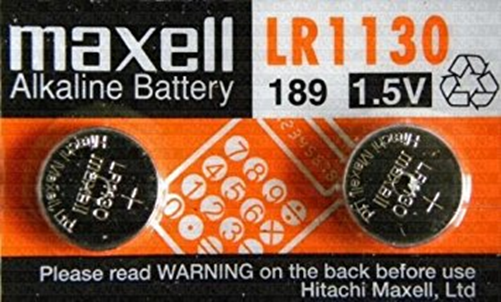 PILAS DE BOTON L1130 MAXELL (10)