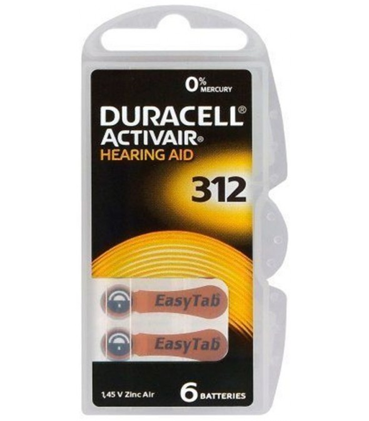 PILAS DE BOTON PR312 DURACELL (6)