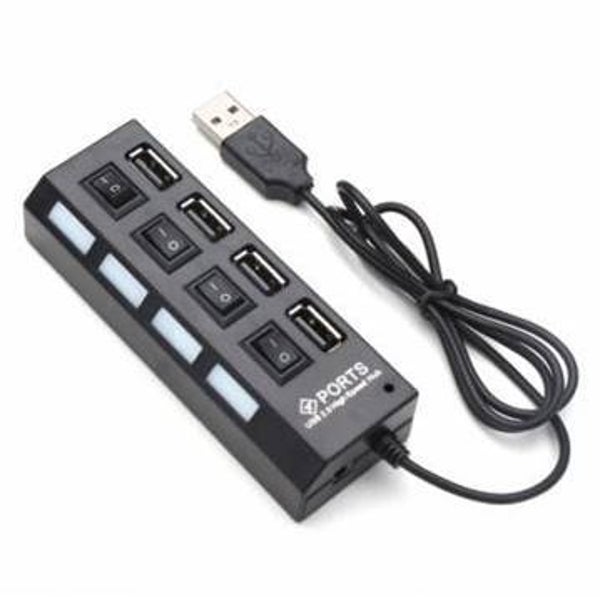 ADAPTADOR MULTI USB 4 PUERTOS