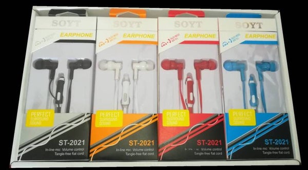 AURICULAR BOTON SILICONA MICROFONO SOYT