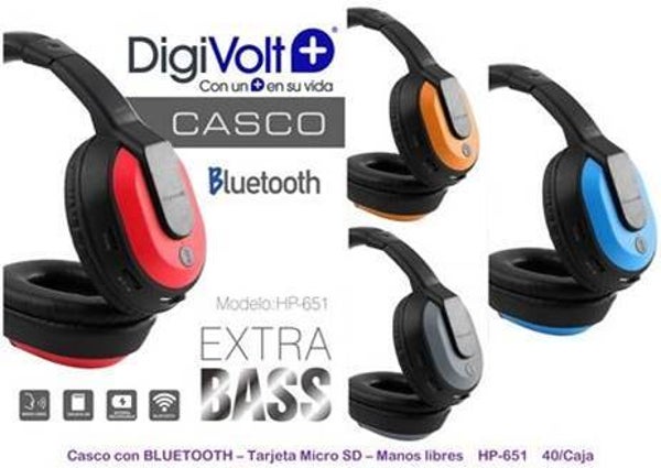 AURICULAR CASCO INALAMBRICO BLUETOOTH