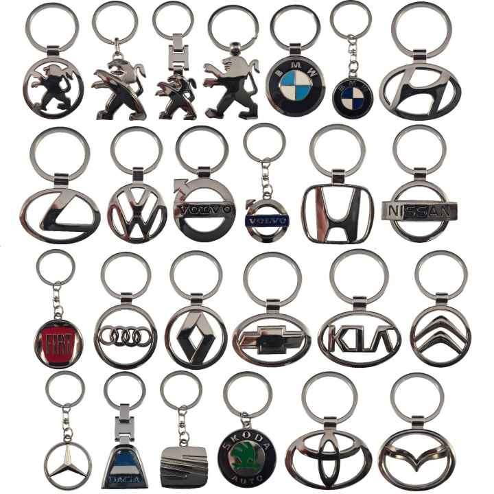 LLAVERO METAL MARCAS COCHE