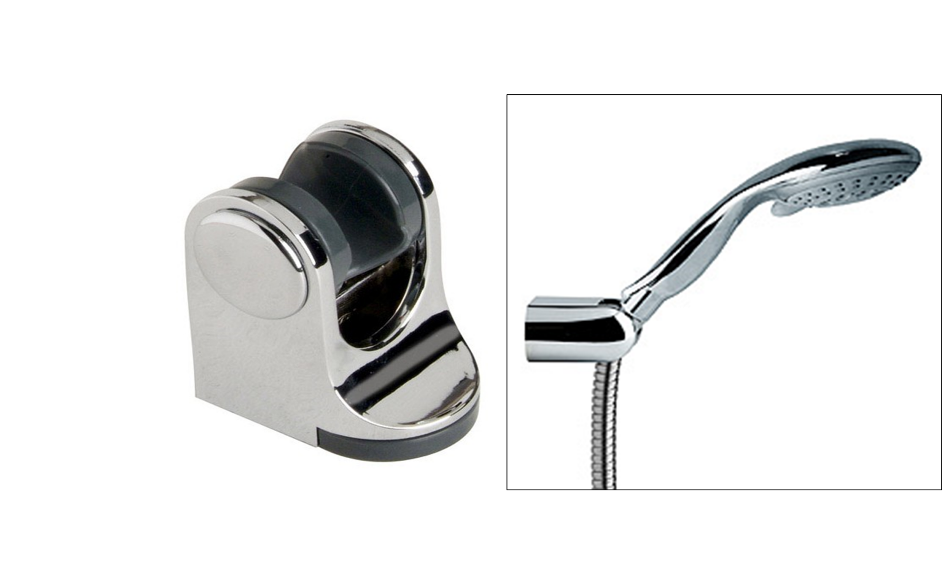 SOPORTE DUCHA CROMADO BLISTER