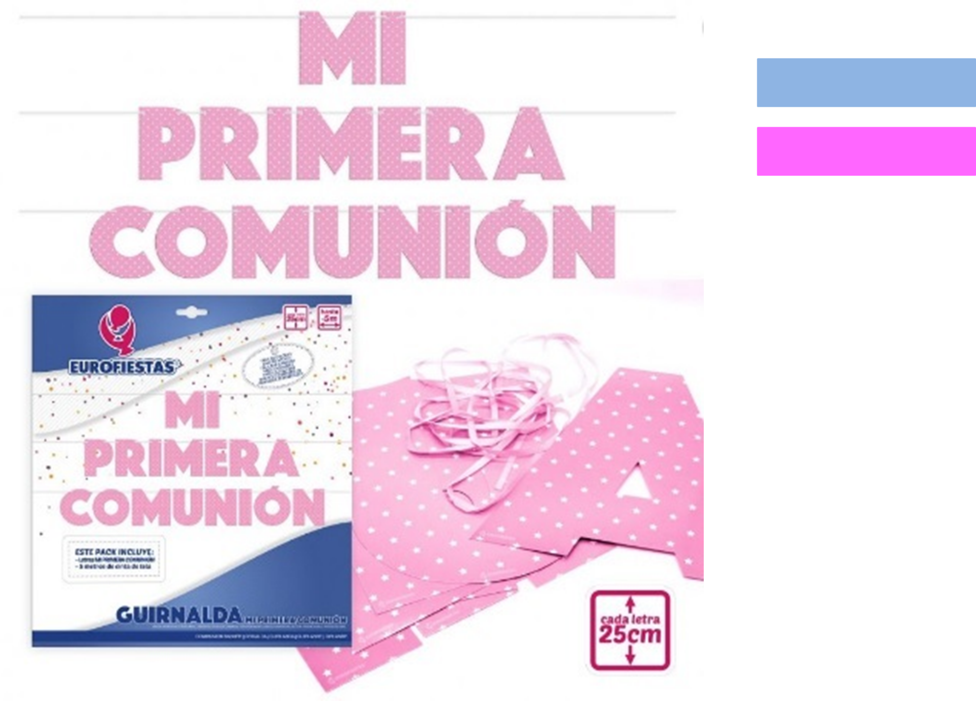 GUIRNALDA COMUNION NIÑO/NIÑA 5m