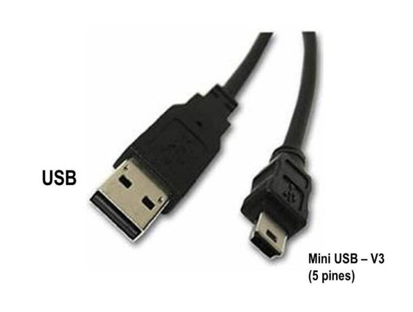 CABLE USB A MINI USB V3