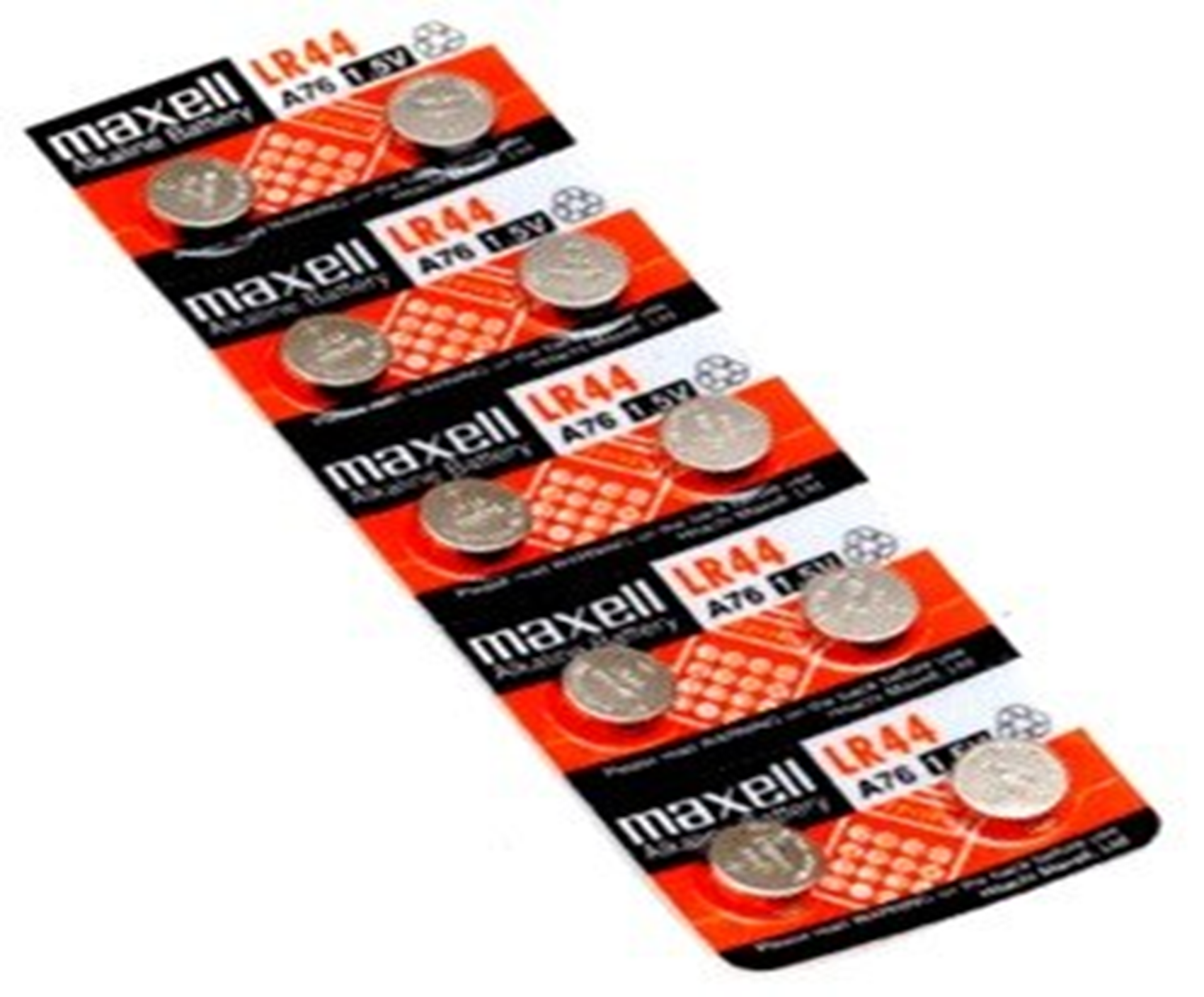 PILAS DE BOTON LR44 MAXELL (10)