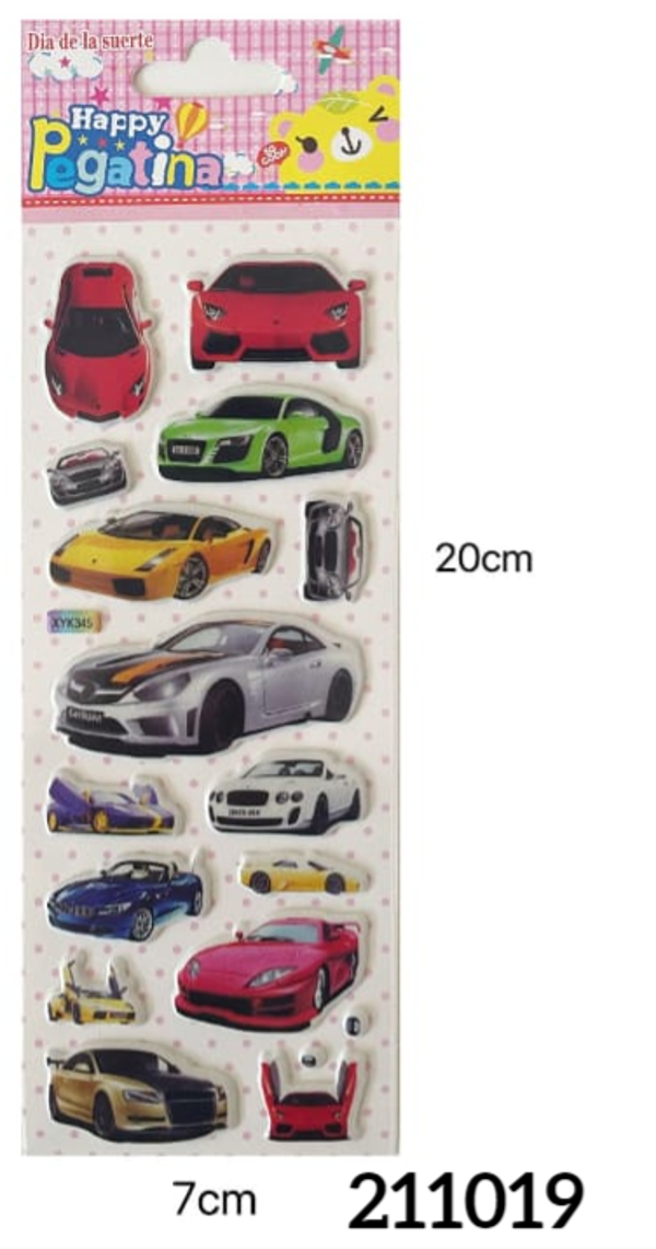 PEGATINAS COCHES RELIEVE