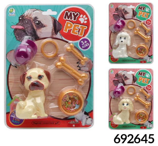 FIGURA PERRO ACCESORIOS BLISTER